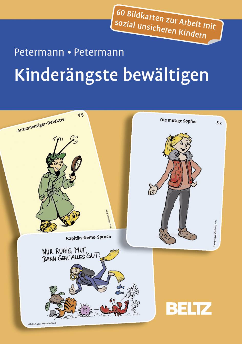 Kinderängste bewältigen, Bildkarten 60 Bildkarten zur Arbeit mit sozial unsicheren Kindern mit 16-seitigem Booklet