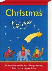 Christmas - to go Ein Adventskalender aus 24 vorgestanzten Teilen