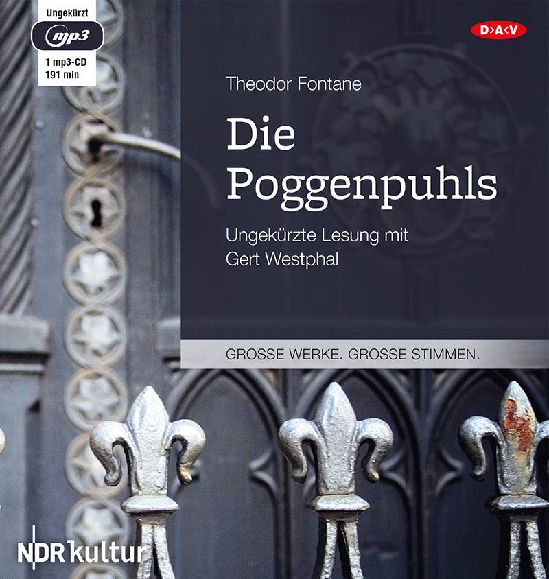 Die Poggenpuhls, 1 MP3-CD Ungekürzte Lesung mit Gert Westphal