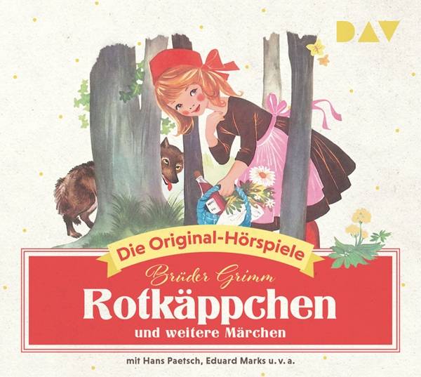 Rotkäppchen und weitere Märchen, 1 Audio-CD Die Original-Hörspiele (1 CD), Hörspiel. CD Standard Audio Format