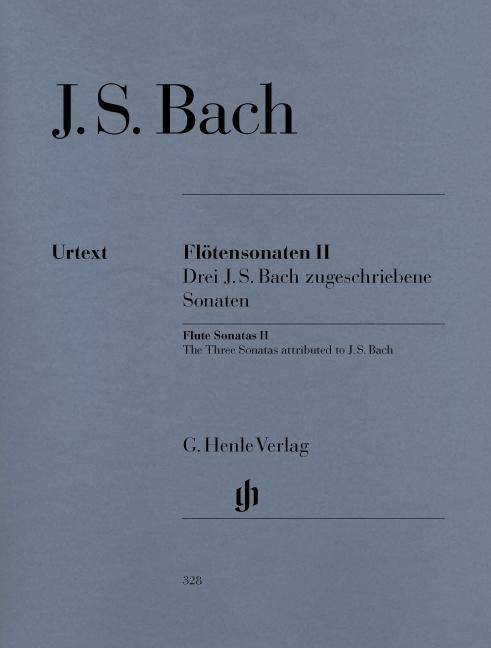 Bach, Johann Sebastian - Flötensonaten, Band II (Drei J. S. Bach zugeschriebene Sonaten) Besetzung: Flöte und Klavier