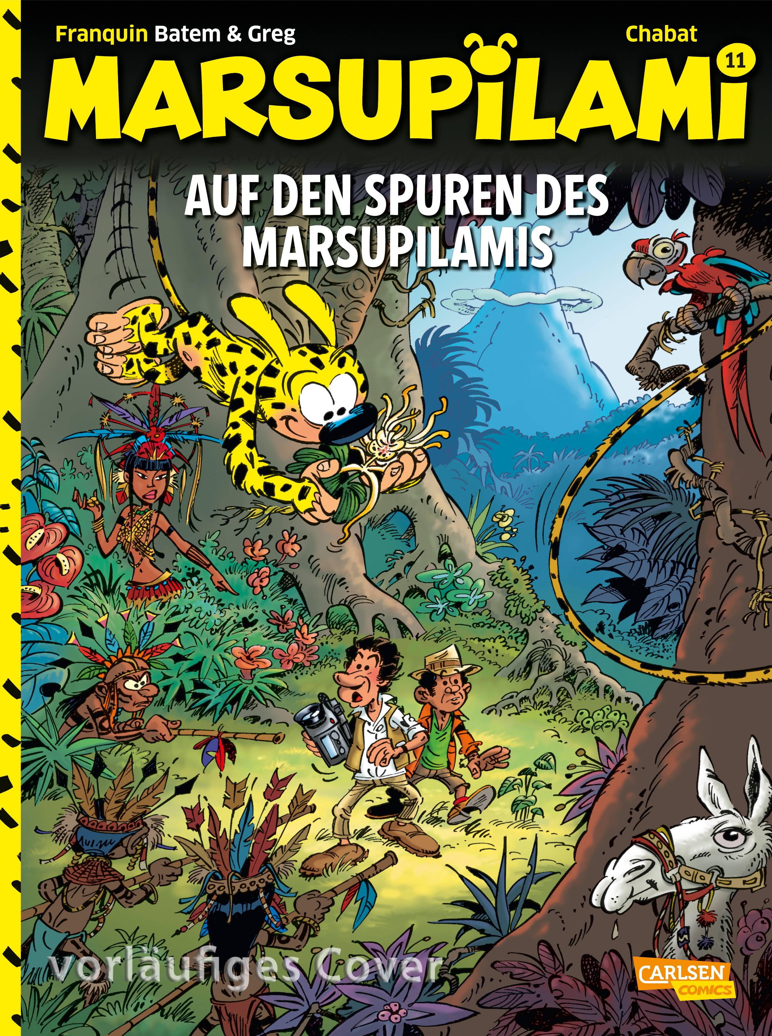 Marsupilami 11: Auf den Spuren des Marsupilamis - Der Comic zum Film Abenteuercomics für Kinder ab 8