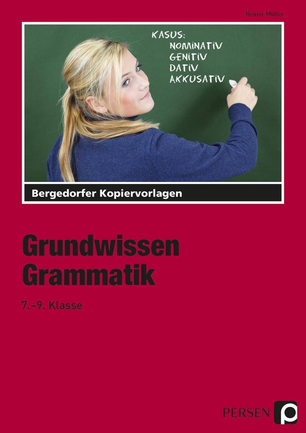 Grundwissen Grammatik - 7.-9. Klasse Kopiervorlagen