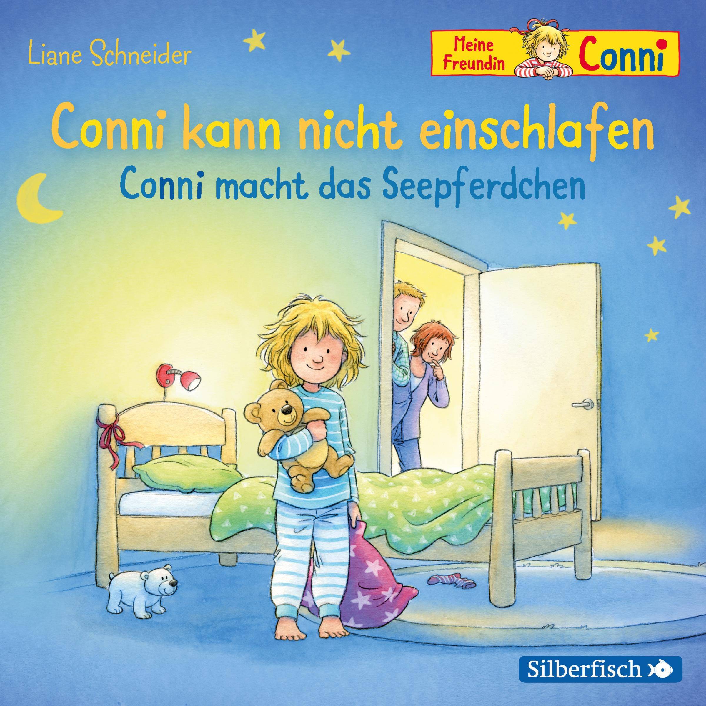 Conni kann nicht einschlafen / Conni macht das Seepferdchen, 1 Audio-CD 1 CD, Hörspiel. CD Standard Audio Format