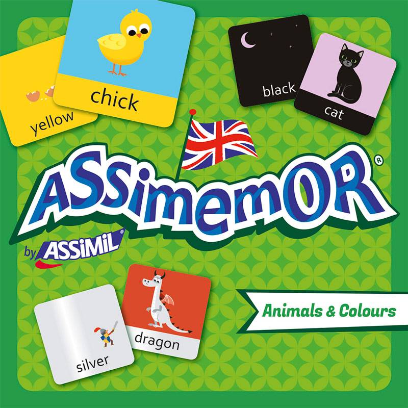 Assimemor Animals & Colours Das kinderleichte Englisch-Gedächtnisspiel von ASSiMiL