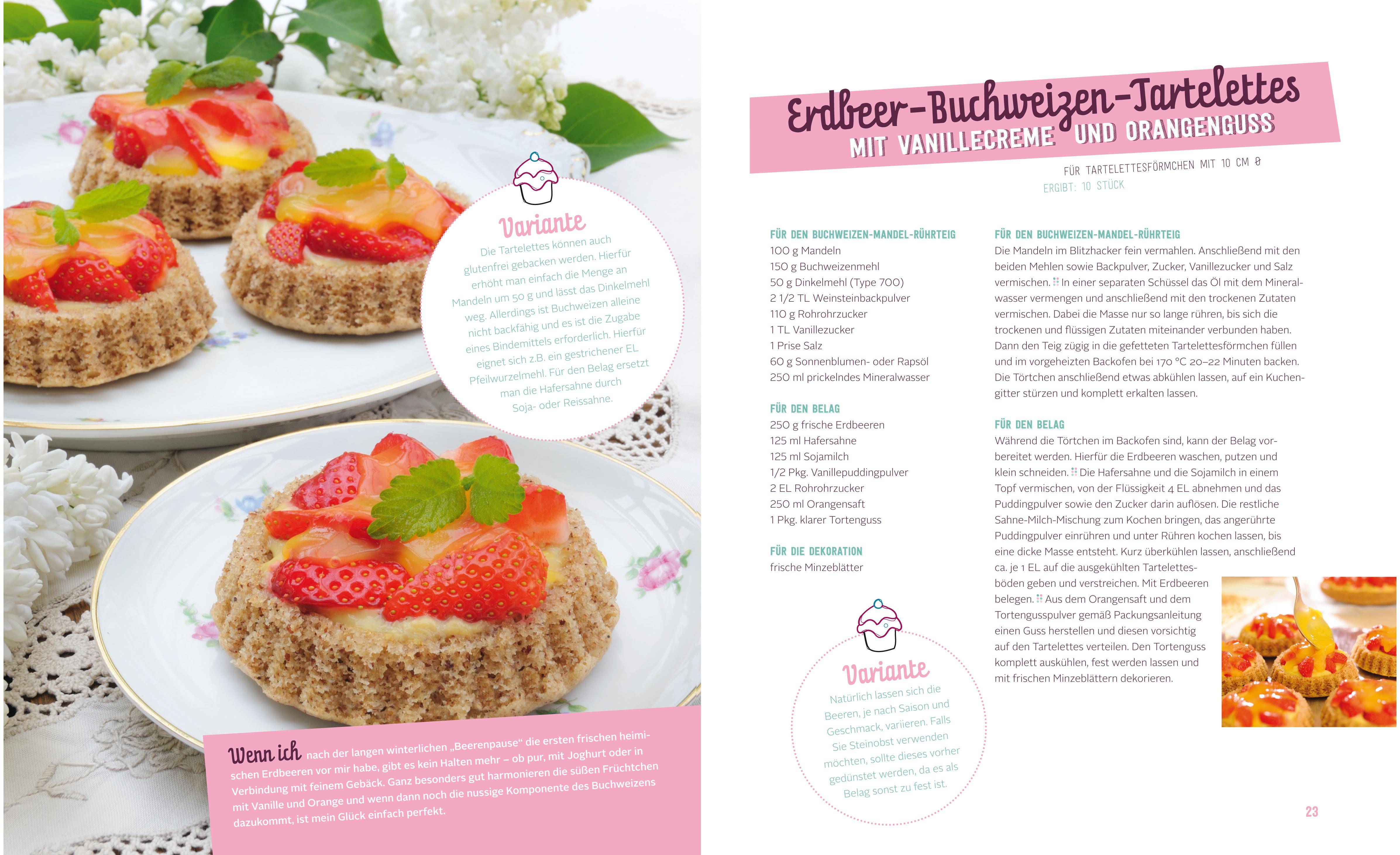 Vegane Backträume Kuchen, Kekse und andere Leckereien