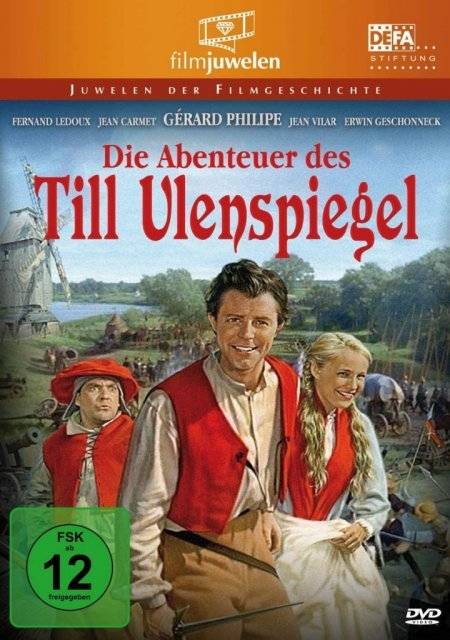 Die Abenteuer des Till Ulenspiegel Regie: Gérard Philipe, Schauspieler: Gérard Philipe/Jean Vilar/Fernand Ledoux u a, DDR 1956, FSK ab 12, DVD-Video