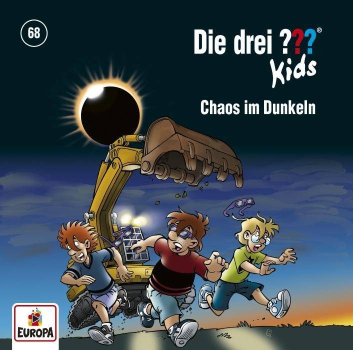 Die drei ??? Kids - Chaos im Dunkeln, 1 Audio-CD Das Hörspiel, CD, Die drei ??? Kids 68