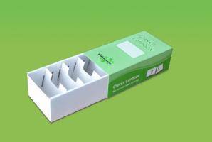 Clever Lernbox 5-er Pack aus stabilem Karton, planliegend, zum selber Aufbauen