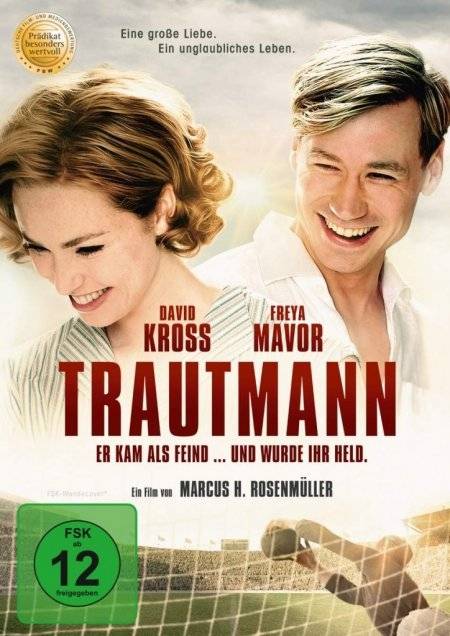 Trautmann Regie: Marcus H Rosenmüller, Schauspieler: David Kross/Freya Mavor, D/GB 2019, FSK ab 12, DVD-Video, Dt/engl, UT: Dt/dt für Hörgeschädig