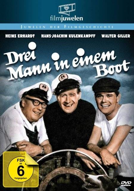 Drei Mann in einem Boot Regie: Helmut Weiss, Schauspieler: Heinz Erhardt/Walter Giller/Hans-Joachim Kulenkampff u a, D/A 1961, FSK ab 6, DVD-Video