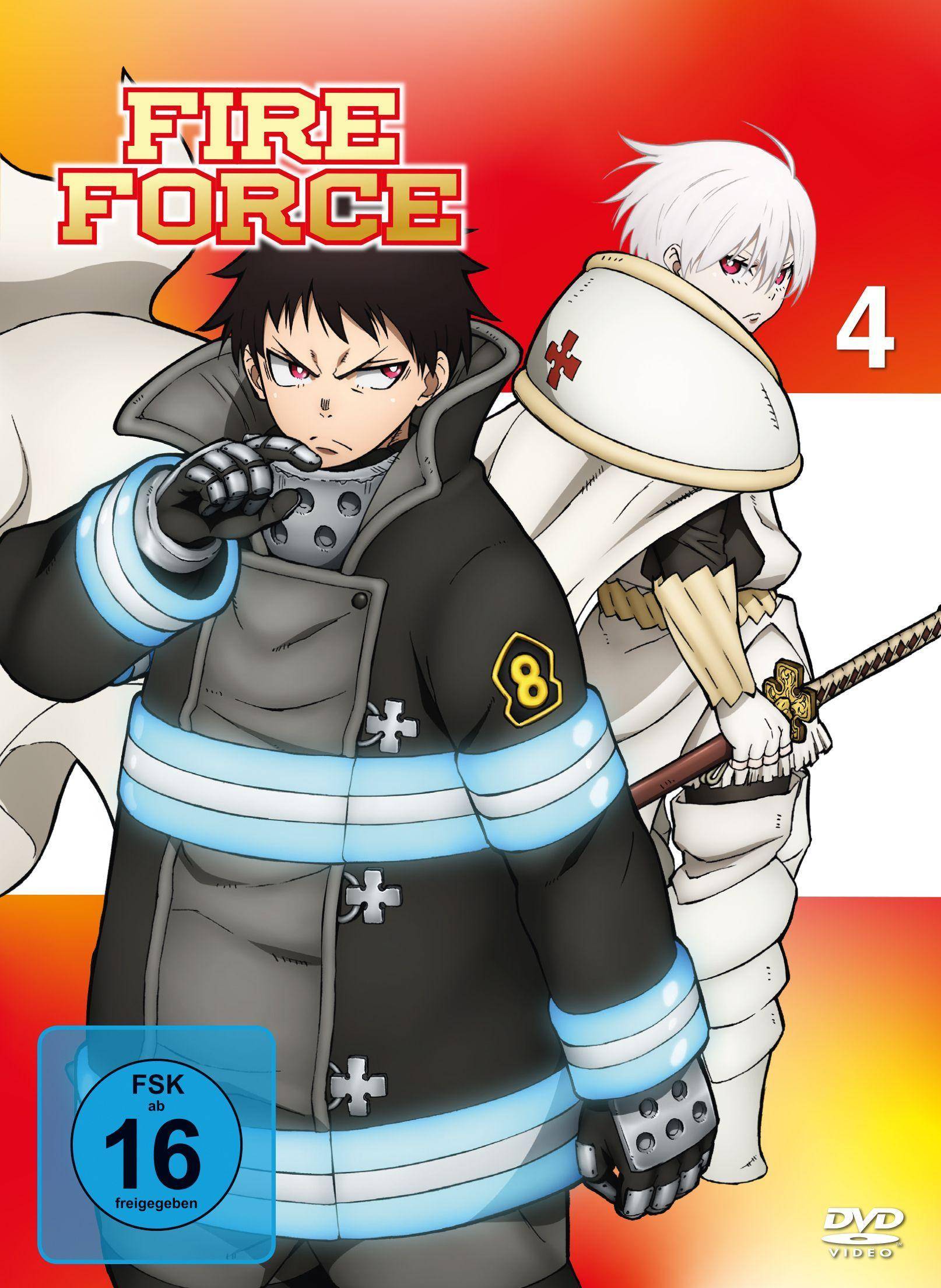 Fire Force - Enen no Shouboutai - Vol. 4 - DVD - (Eps.19-24) Deutsch
