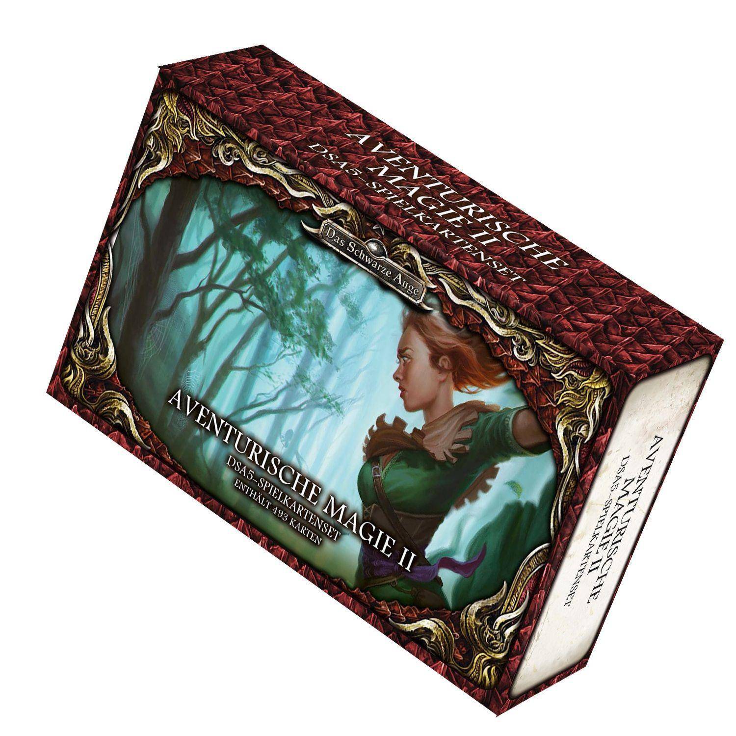 DSA5 - Spielkartenbundle - Aventurische Magie 2 DSA5-Spielkartenset mit 493 Karten, Das Schwarze Auge - Zubehör