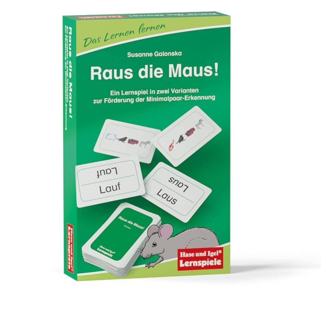 Raus die Maus! (Spiel) Ein Lernspiel in zwei Varianten zur Förderung der Minimalpaar-Erkennung