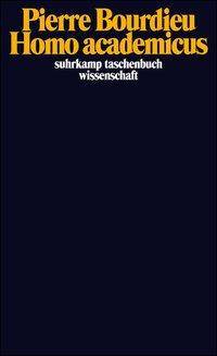 Homo academicus suhrkamp taschenbuch wissenschaft 1002