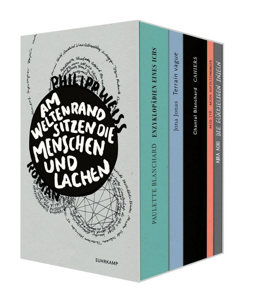 Am Weltenrand sitzen die Menschen und lachen, 5 Bde. Roman. Ausgezeichnet mit dem Klaus-Michael Kühne-Preis 2018