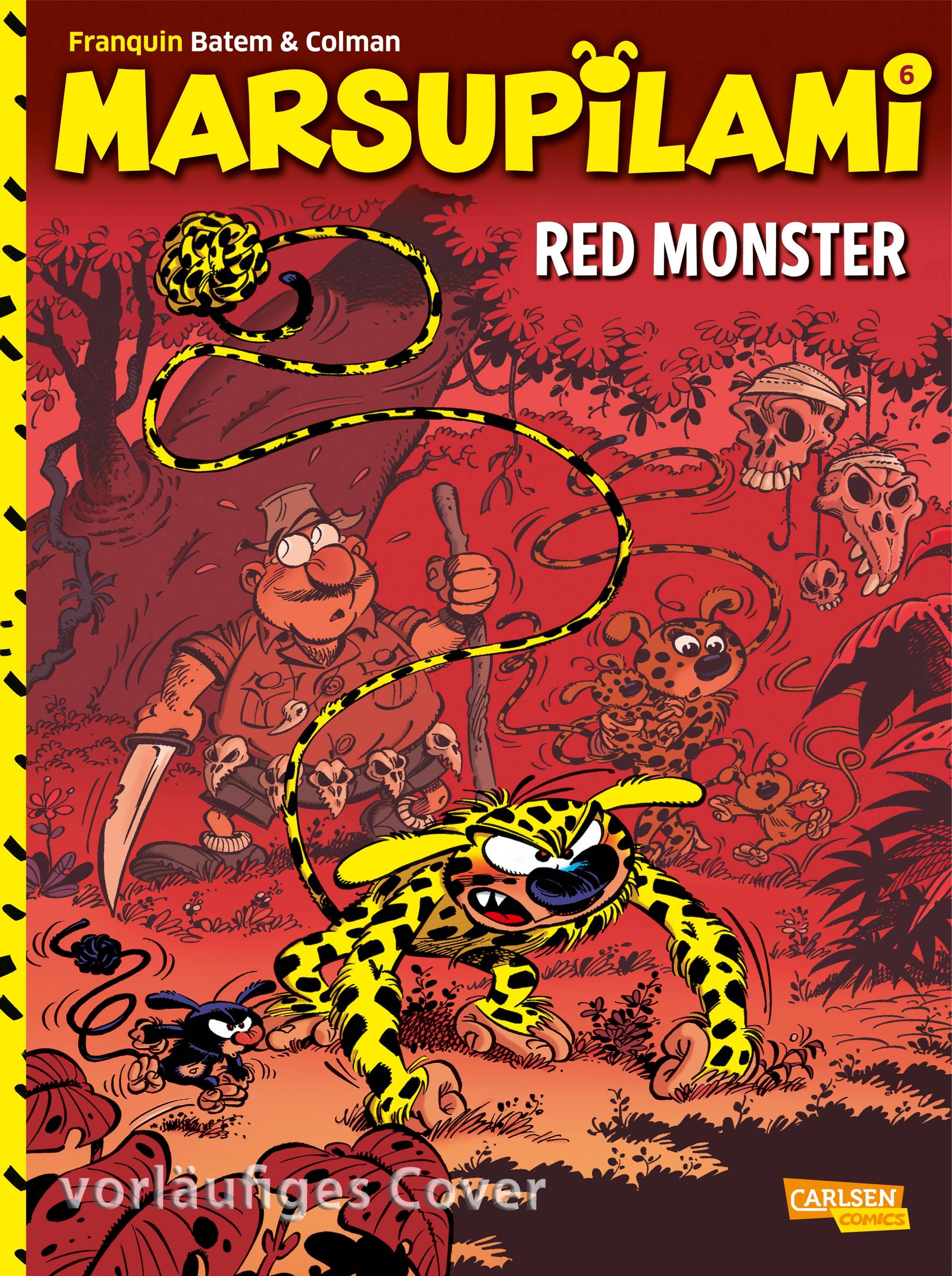 Marsupilami 6: Red Monster Abenteuercomics für Kinder ab 8