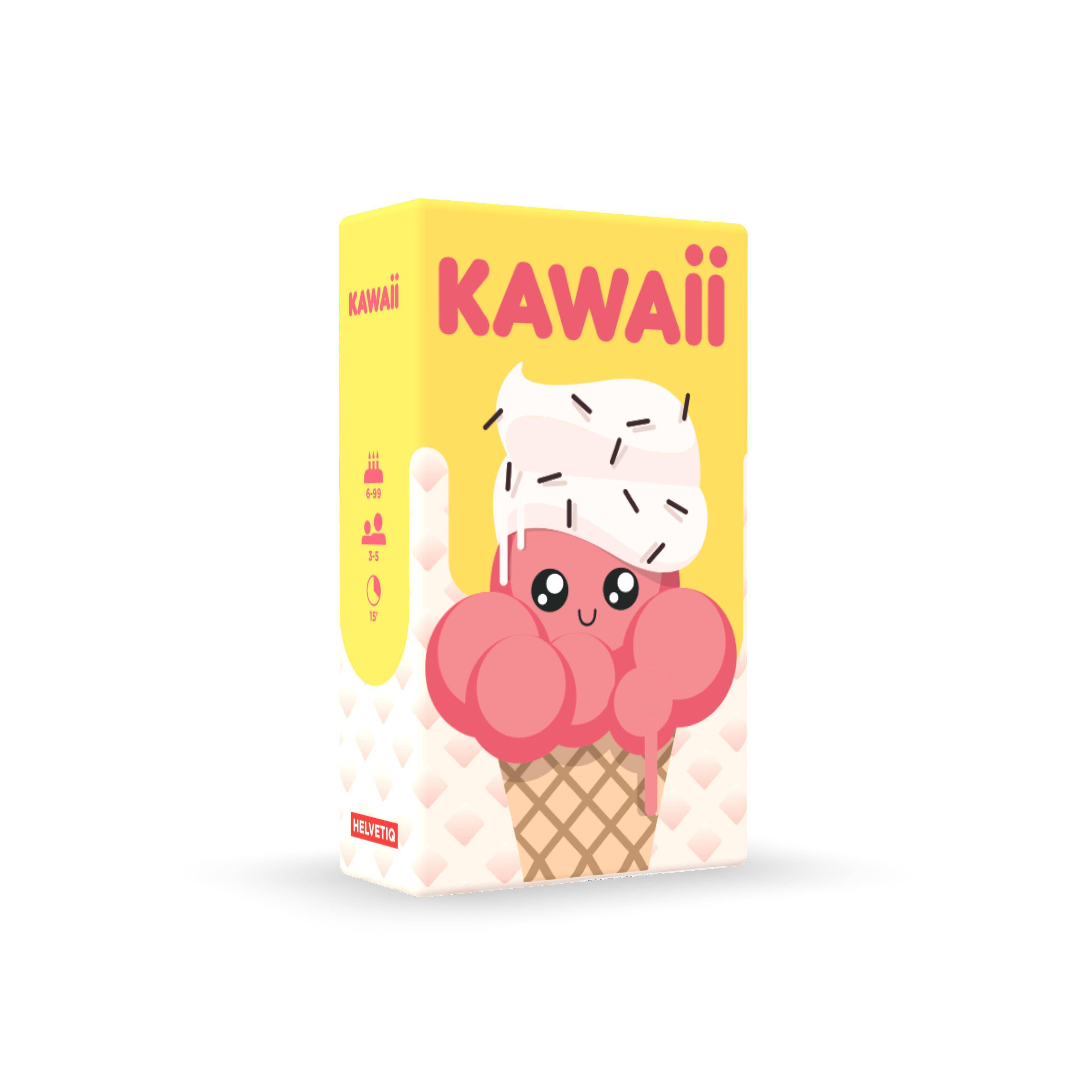 Kawaii (Kinderspiel) Spieleranzahl: 3-5, Spieldauer (Min.): 15, Kartenspiel, Dt/niederländ/engl/frz/ital/span, Taschenspiele