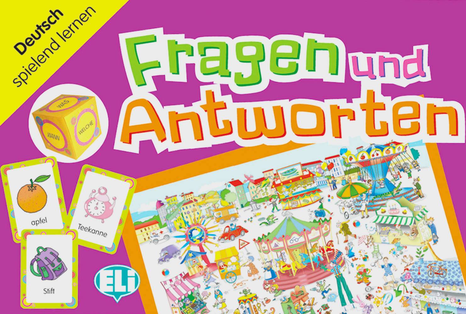 Fragen und Antworten (Spiel) Deutsch spielend lernen
