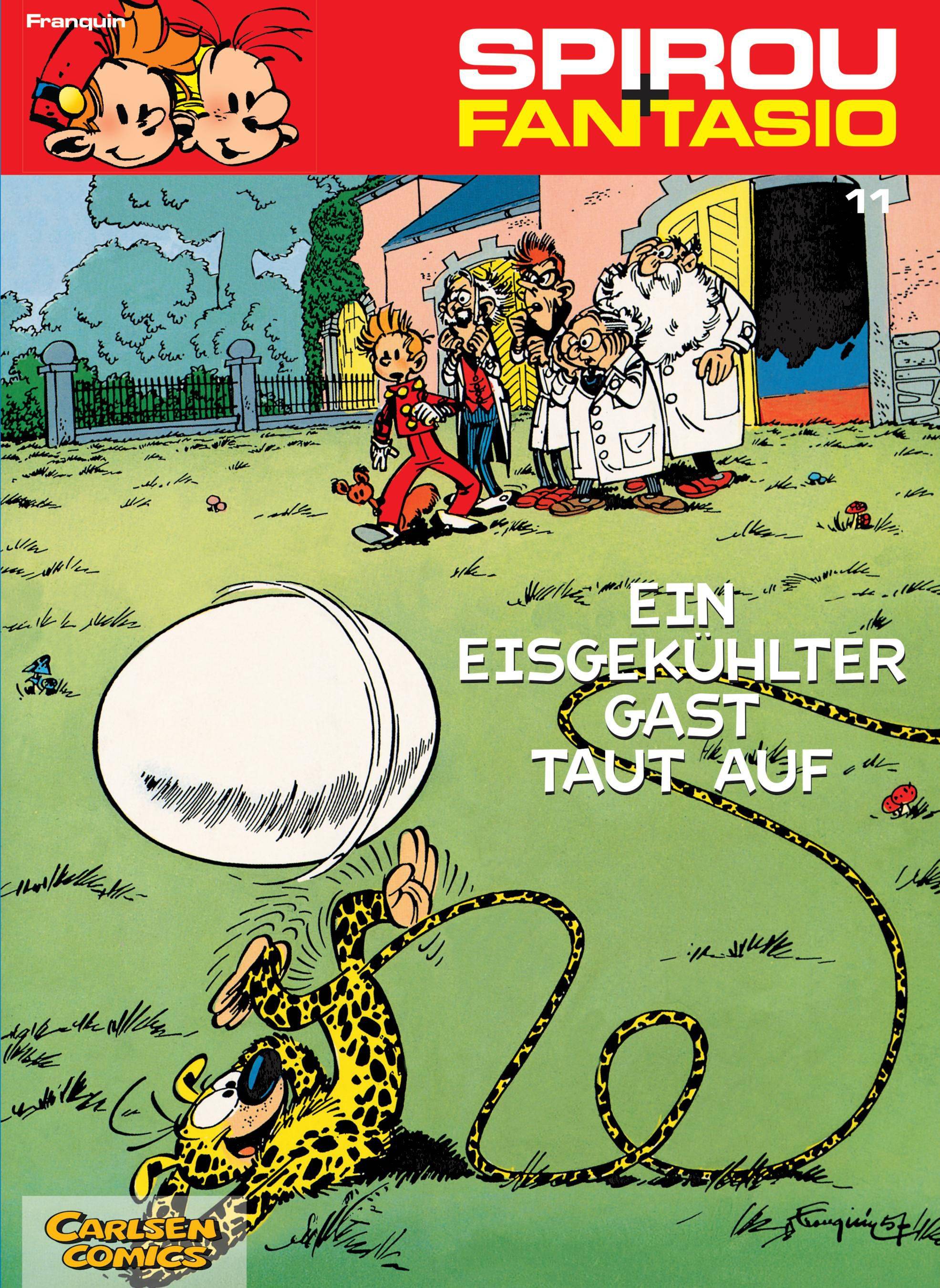 Spirou und Fantasio 11: Ein eisgekühlter Gast taut auf Spannende Abenteuer für Mädchen und Jungen ab 8