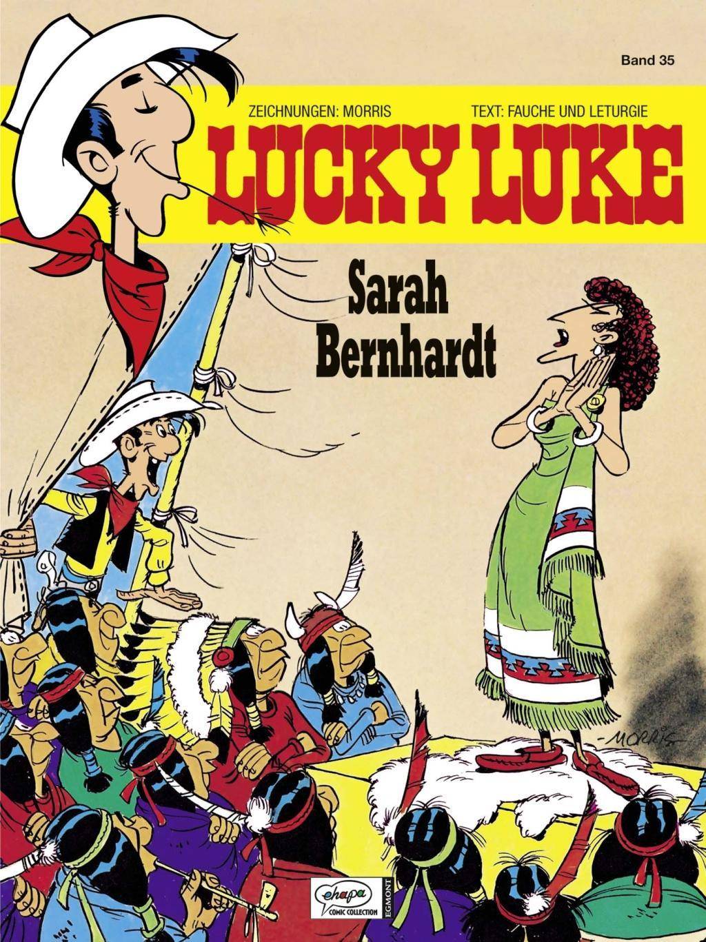 Lucky Luke - Sarah Bernhardt Sarah Bernhardt