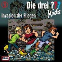 Die drei ???-Kids - Invasion der Fliegen, 1 Audio-CD Das Hörspiel, CD, Die drei ??? Kids 3
