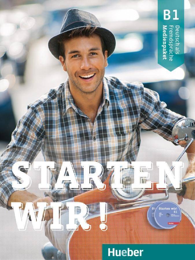 Starten wir! B1 - Medienpaket, 3 Audio-CDs zum Kursbuch + 1 Audio CD zum Arbeitsbuch + 1 MP3 CD mit Audiotracks vom Kurs- und vom Arbeitsbuch