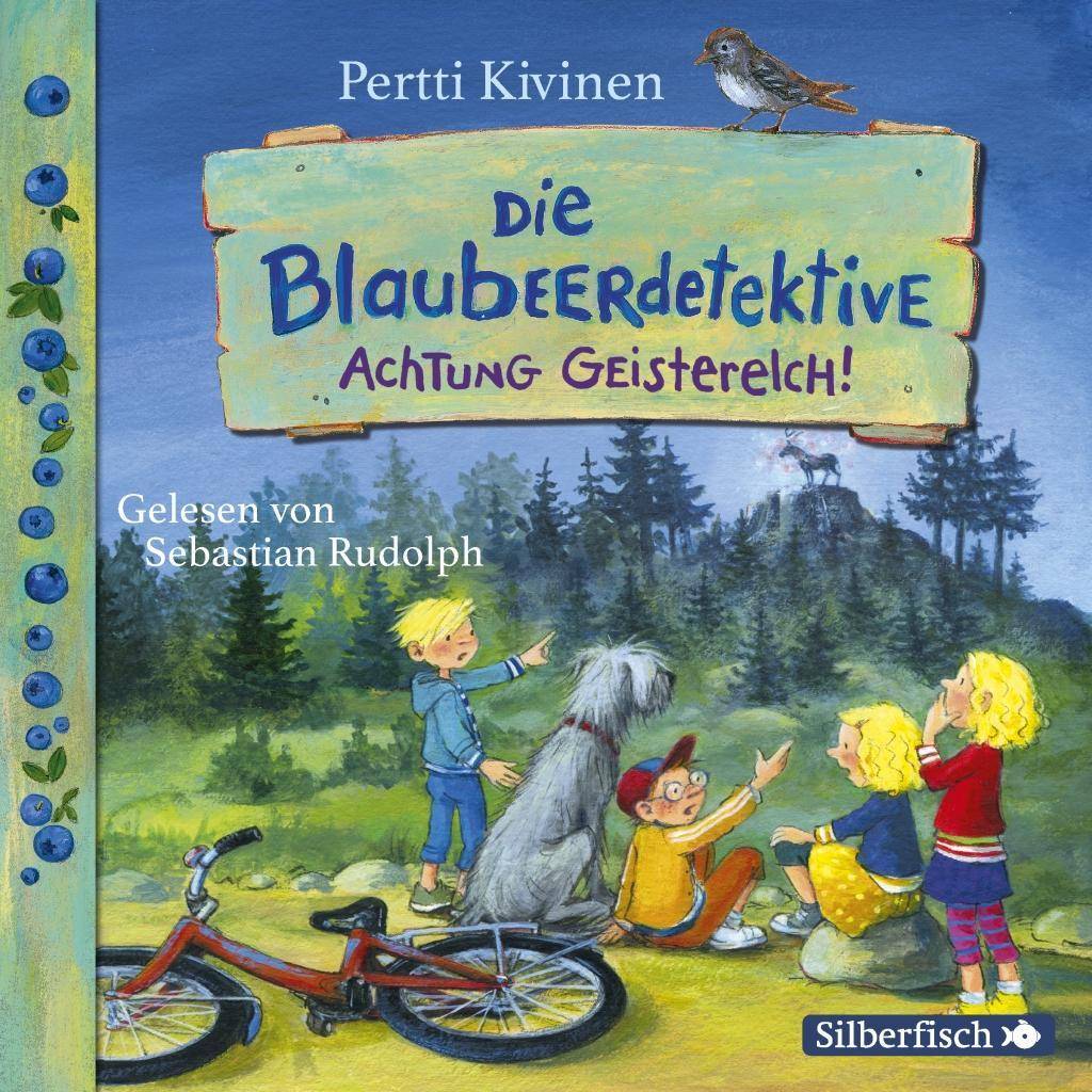 Die Blaubeerdetektive - Achtung Geisterelch!, 2 Audio-CDs 2 CDs, Lesung. CD Standard Audio Format. Gekürzte Ausgabe