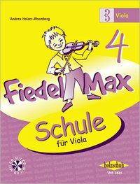 Fiedel-Max 4 Viola (mit CD). Bd.4 Schule für Viola