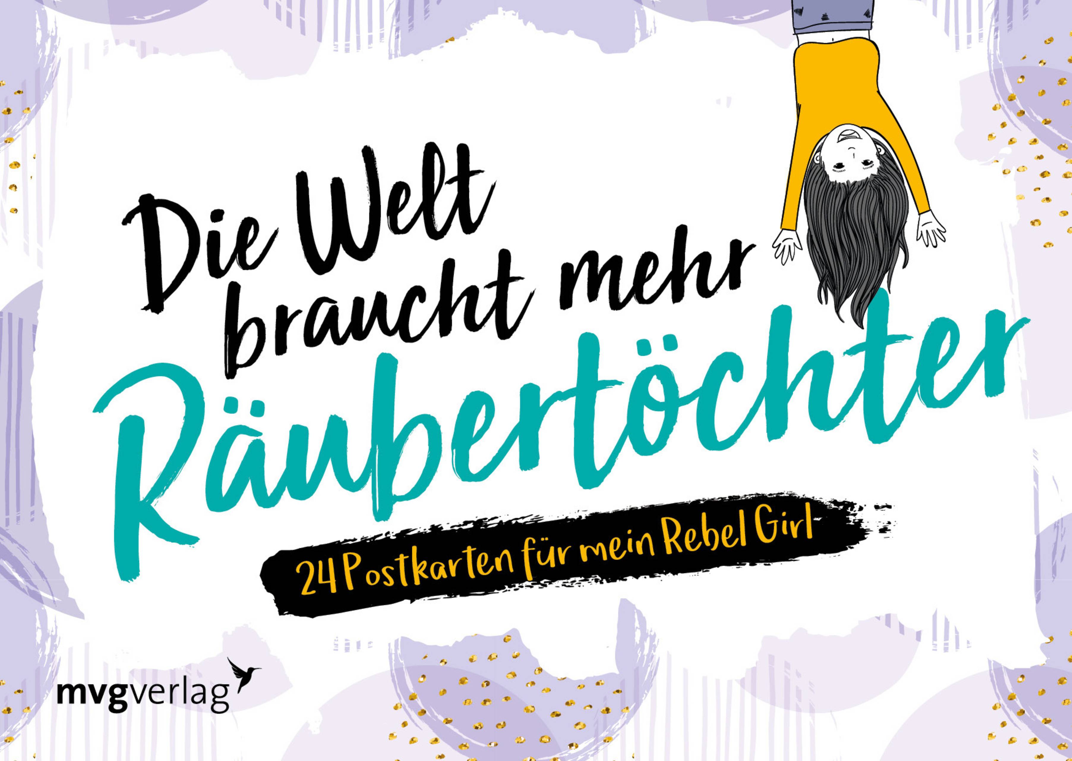 Die Welt braucht mehr Räubertöchter 24 Postkarten für mein Rebel Girl