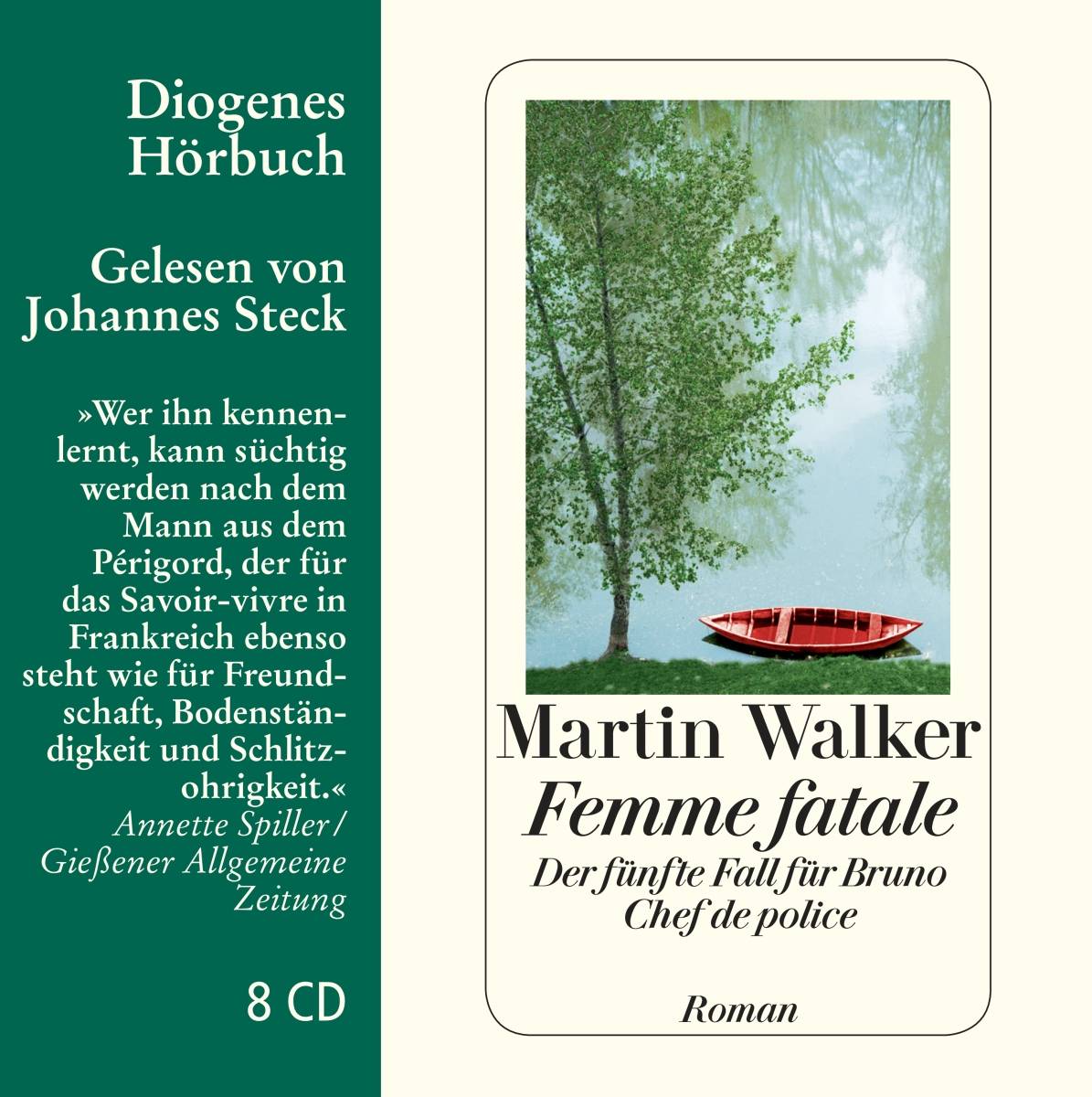 Femme fatale, 8 Audio-CD Der fünfte Fall für Bruno, Chef de Police, Lesung