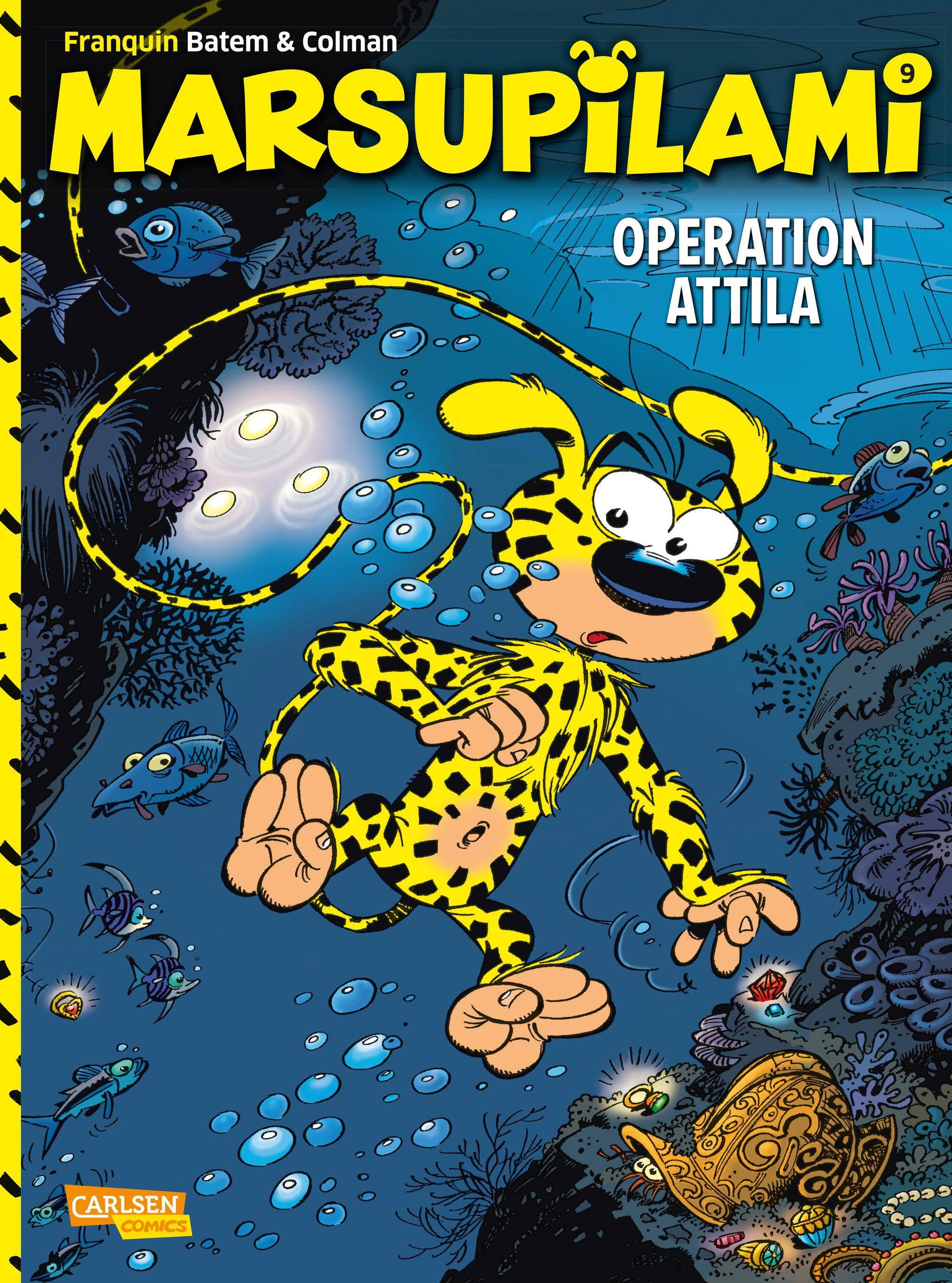 Marsupilami 9: Operation Attila Abenteuercomics für Kinder ab 8
