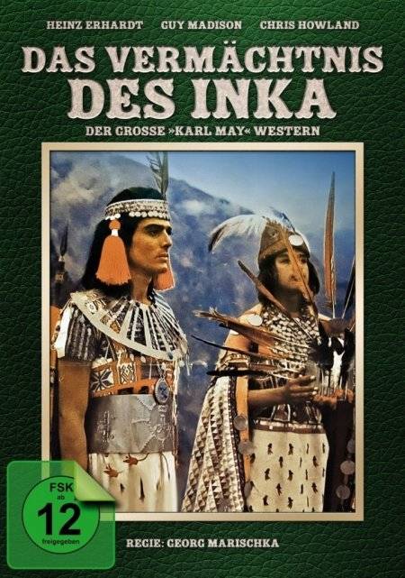 Das Vermächtnis des Inka Regie: Georg Georg Marischka, Schauspieler: Guy Madison/William Rothlein/Rik Battaglia u a, D/I/E 1965, FSK ab 12
