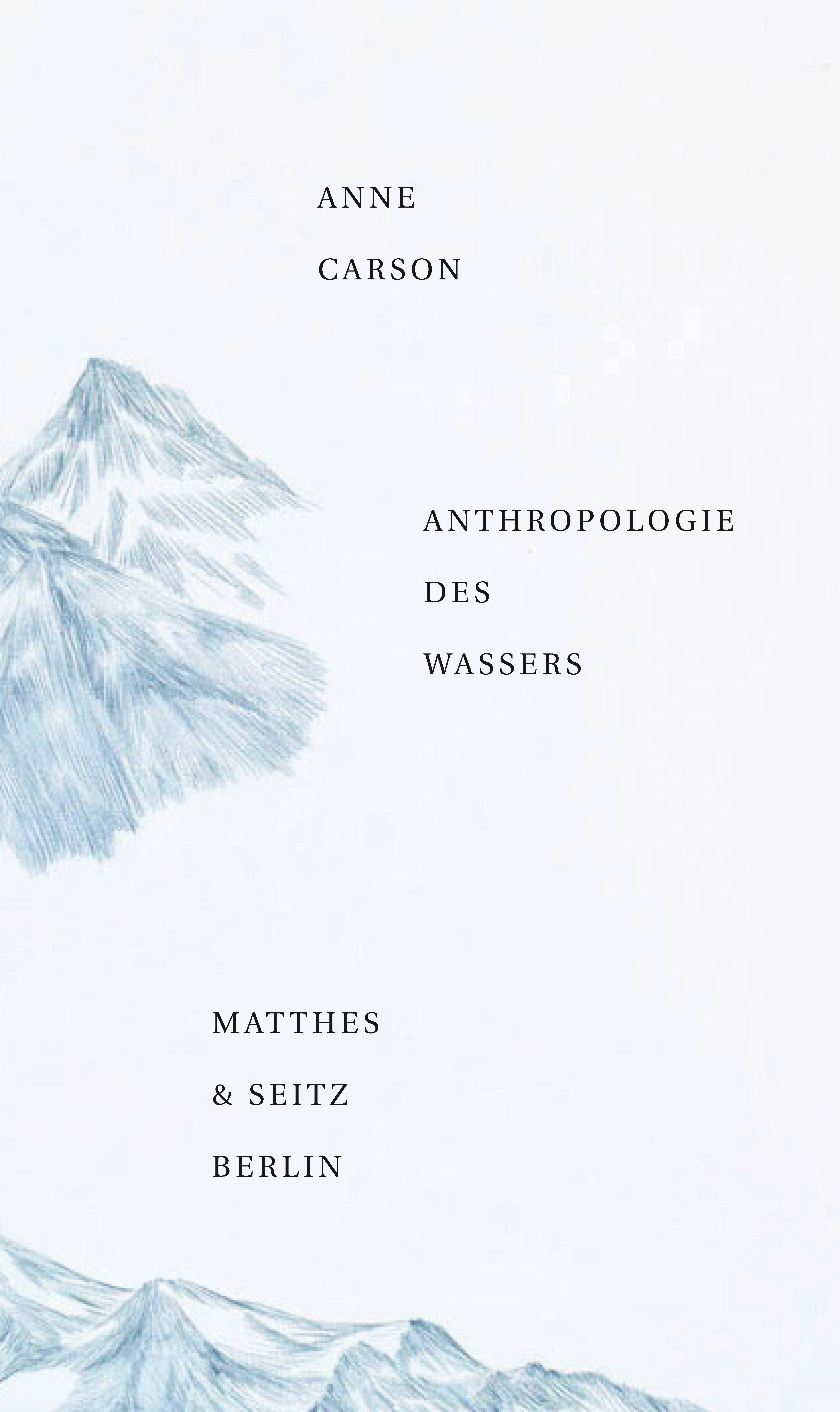 Anthropologie des Wassers Dichtung
