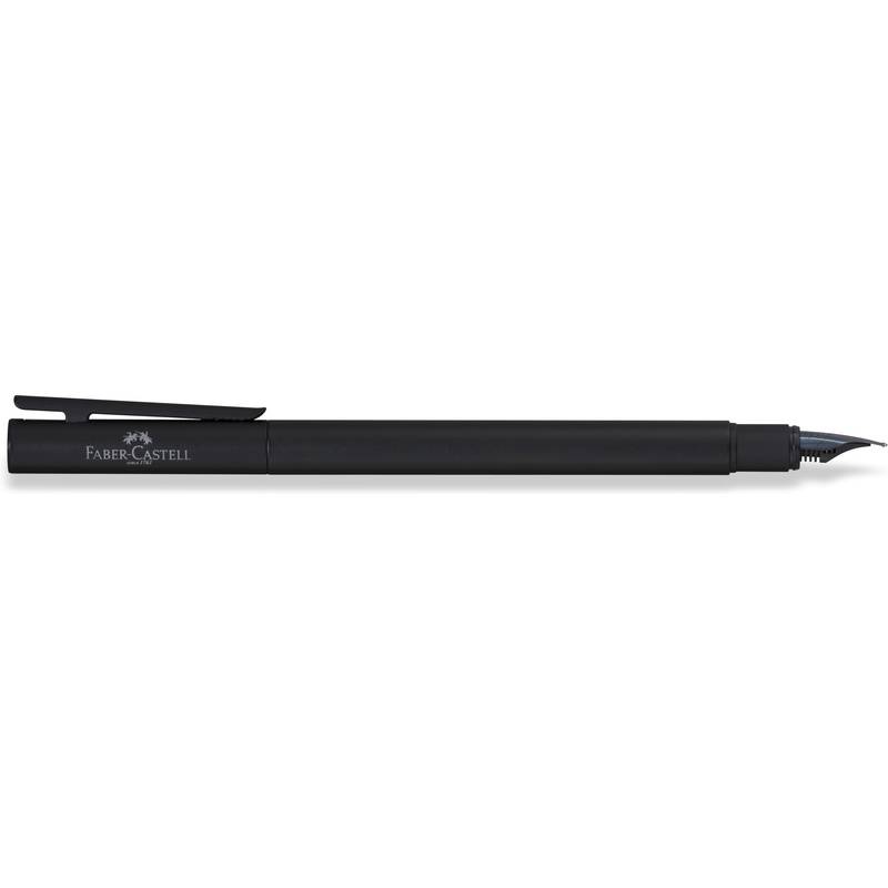 FABER-CASTELL Füllhalter NEO Slim Metall, schwarz, F