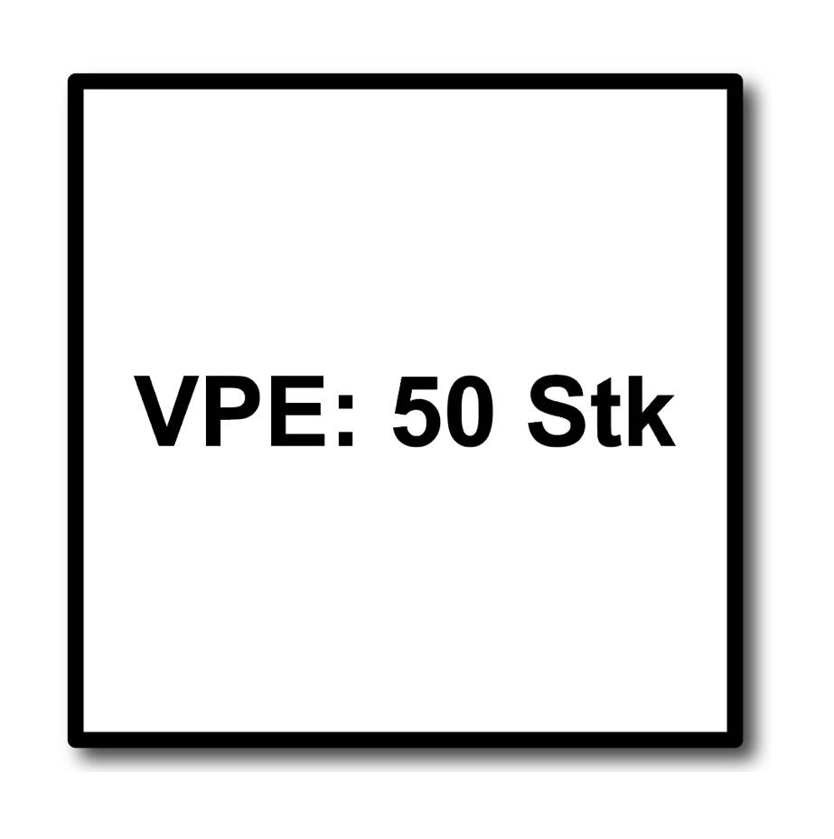 HECO TOPIX plus Profi Holzbauschraube 8,0 x 100 mm 50 Stück ( 61259 ) Vollgewinde Holzschraube, Tellerkopf, T-Drive, verzinkt blau, A3K