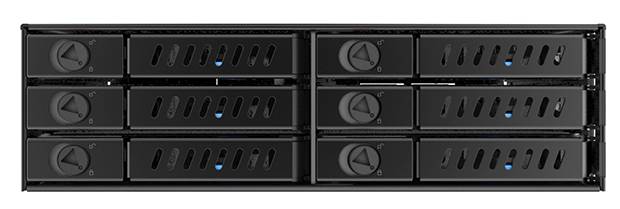 Chieftec CMR-625 - Mobiles Speicher-Rack - 2.5"" (6.4 cm)