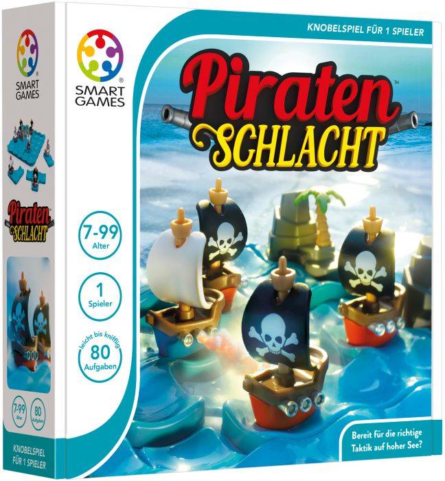Piraten-Schlacht (Kinderspiel) Bereit für die richtige Taktik auf hoher See?