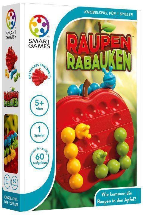 Raupen-Rabauken (Kinderspiel) Wie kommen die Raupen in den Apfel?