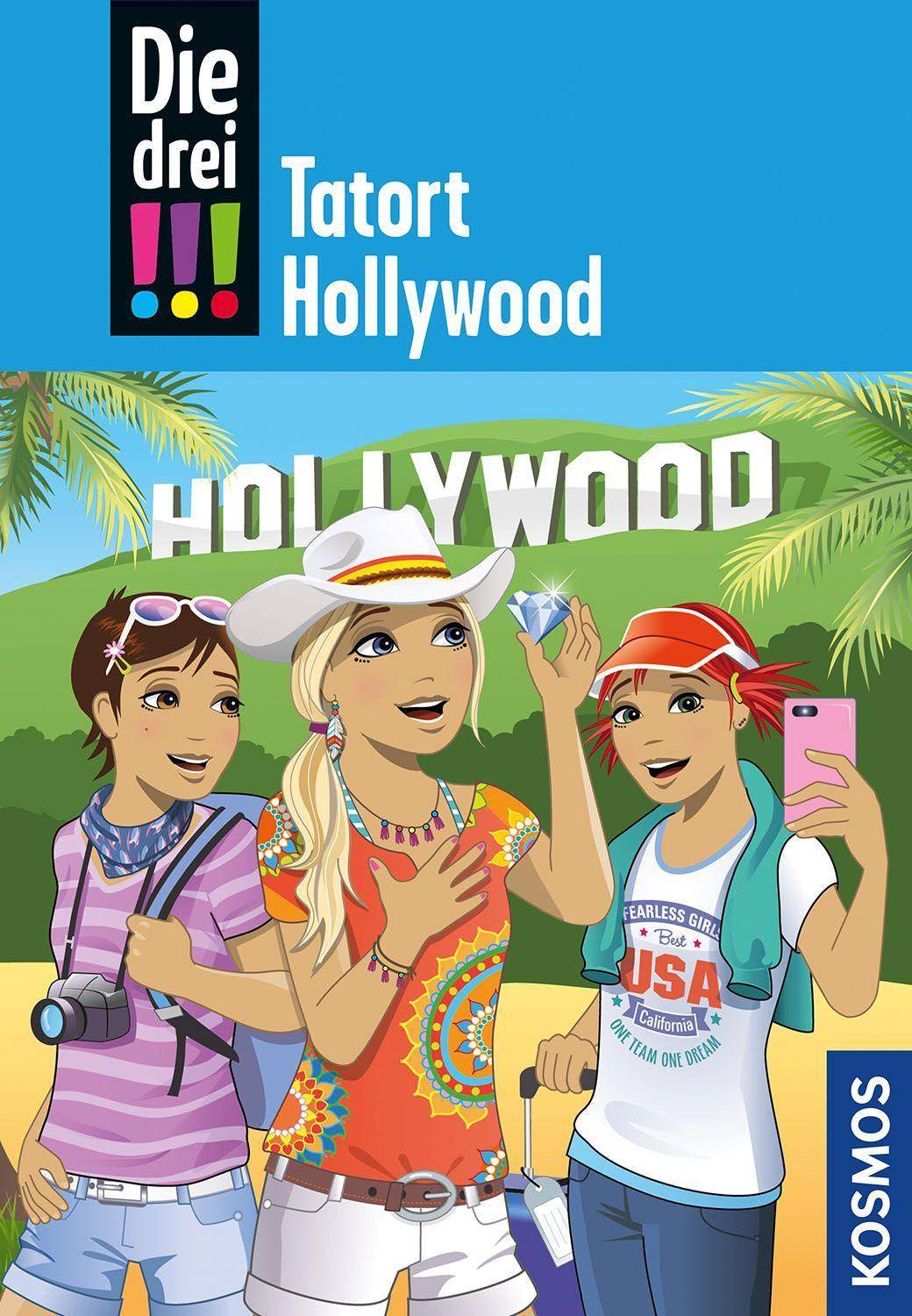 Die drei !!!, 75, Tatort Hollywood 3 Bde in Kassette, Die drei !!! 75