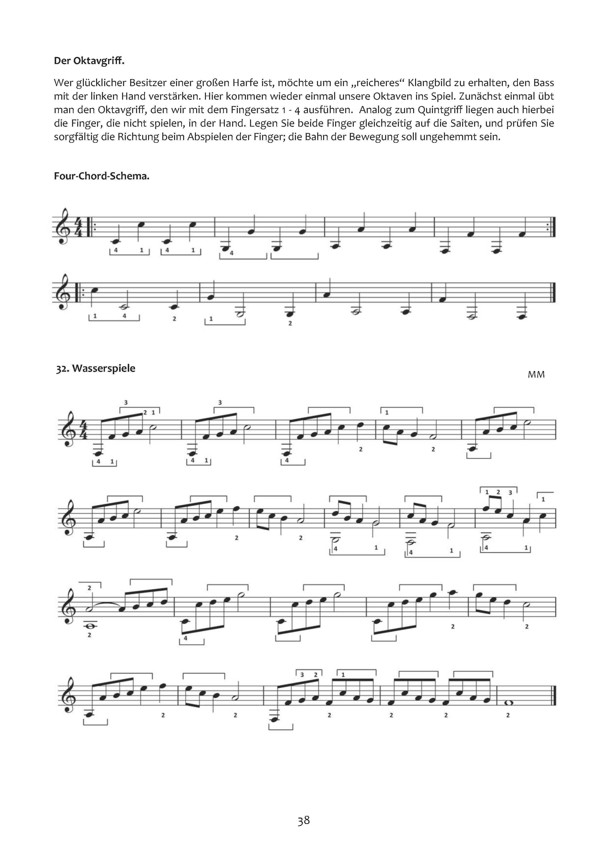 Saitenklang - Das Spiel auf der Harfe Harfenschule für diatonische Folkharfe. 25 Video-Tutorials als Download