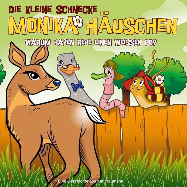 Warum haben Rehe einen weißen Po?, 1 Audio-CD CD, Die kleine Schnecke Monika Häuschen 50