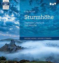 Sturmhöhe, 2 MP3-CDs Ungekürzte Lesung mit Gert Westphal (2 mp3-CDs), Lesung. MP3 Format