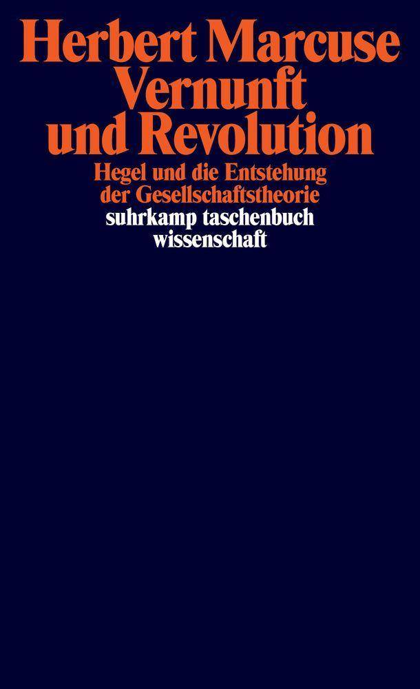 Vernunft und Revolution Hegel und die Entstehung der Gesellschaftstheorie