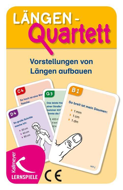 Längen-Quartett Vorstellungen von Längen aufbauen