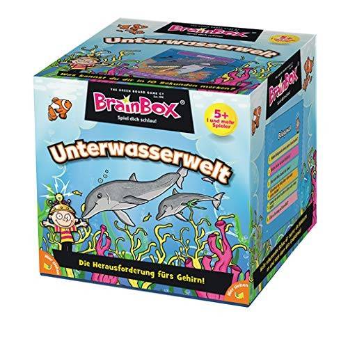 Carletto 2094924 - Brain Box Unterwasserwelt, Lernspiel, Denkspiel, Gedächtnisspiel, Konzentrationsspiel Spieleranzahl: ab 1, Spieldauer (Min.): 10,