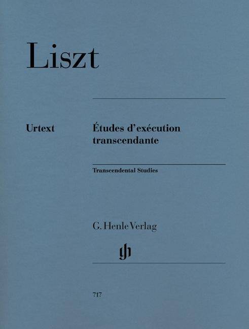 Liszt, Franz - Études d'exécution transcendante Besetzung: Klavier zu zwei Händen