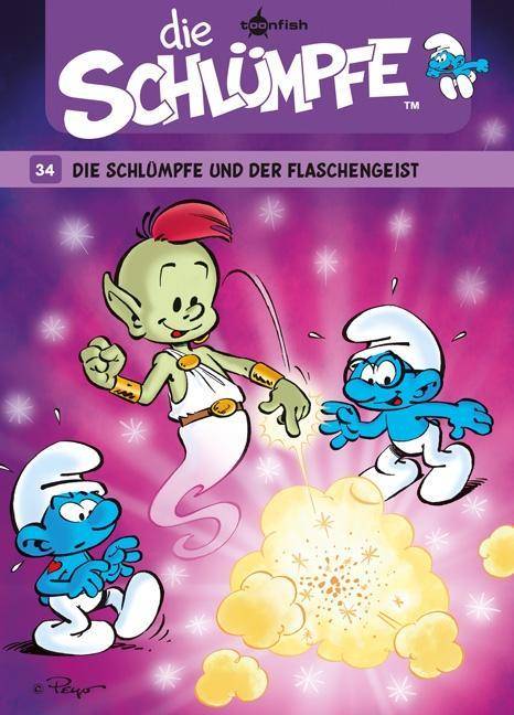 Die Schlümpfe, Die Schlümpfe und der Flaschengeist Die Schlümpfe und der Flaschengeist, Die Schlümpfe 34