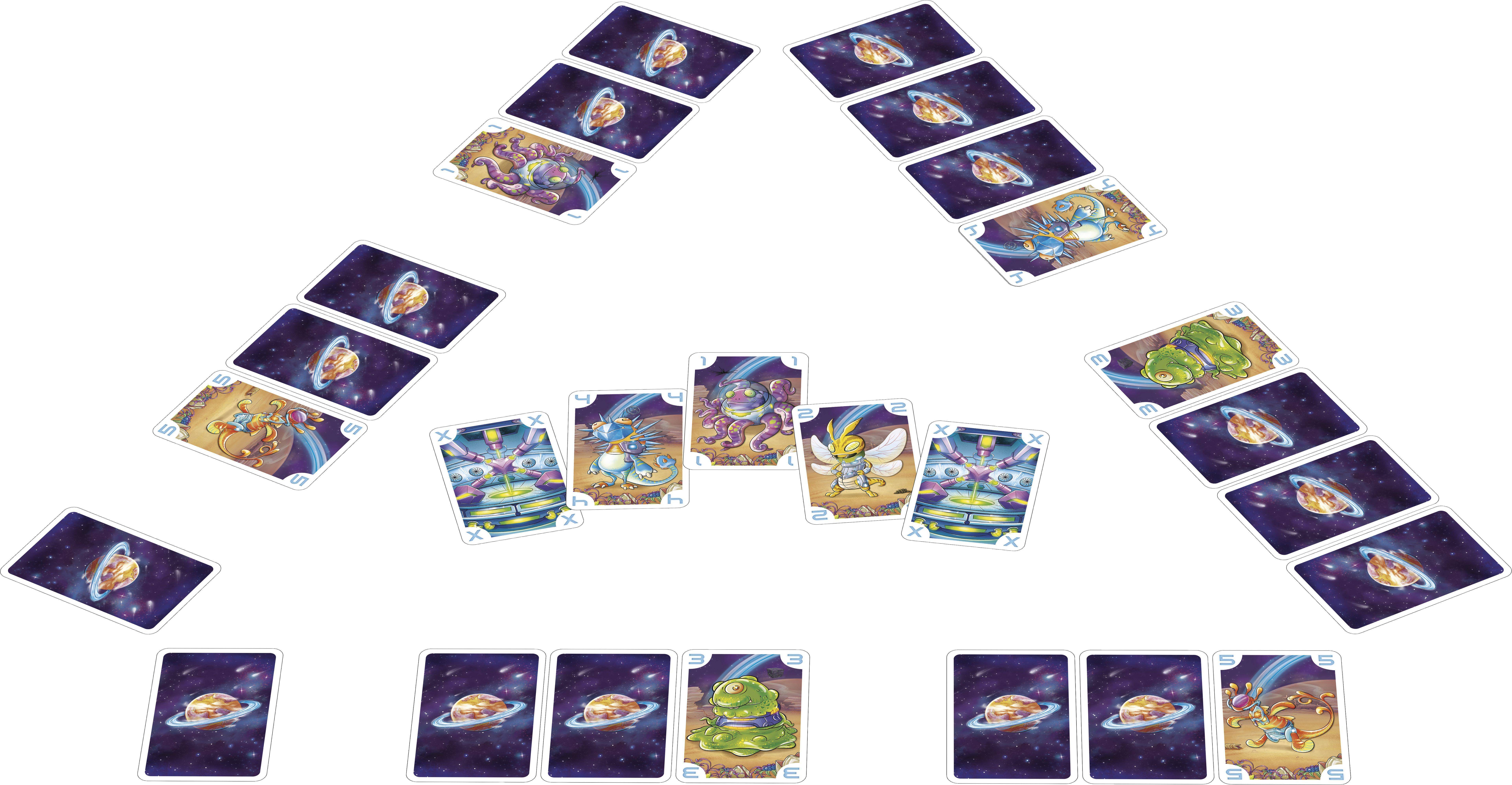 Silent Planet Spieleranzahl: 2-6, Spieldauer (Min.): 15, Kartenspiel