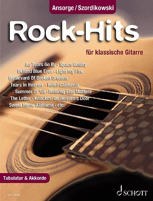 Rock-Hits, Gitarre 25 beliebte Songs